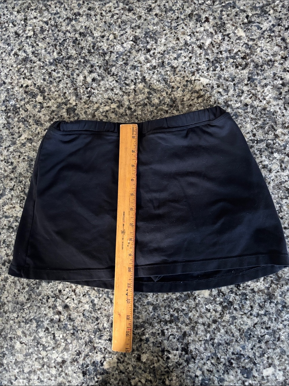 Prana Black Athletic Skort